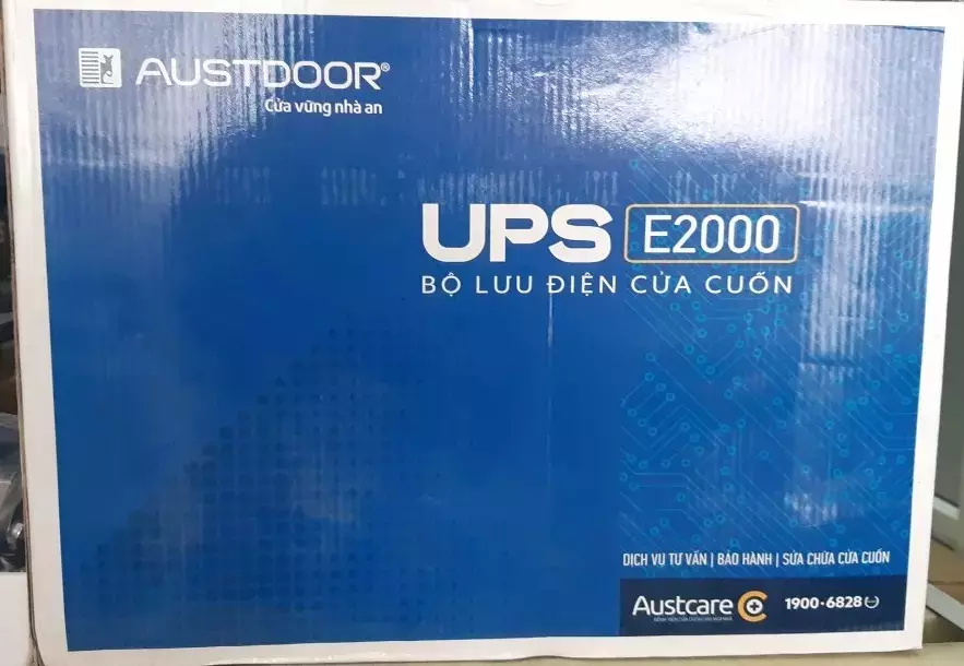 Bình Lưu Điện E2000 Austdoor | UPS Cửa Cuốn Austdoor Bình Dương